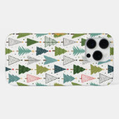 Coque iPhone 16 Pro Max Arbres rétro (Verso Horizontal)