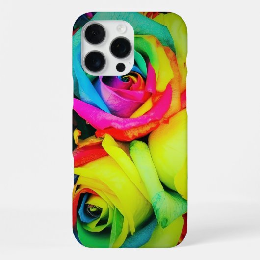 Coque iPhone 16 Pro Max Arc-en-ciel  (Verso)