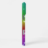 Coque iPhone 16 Pro Max Arc en ciel avec étoiles (Côté droit)