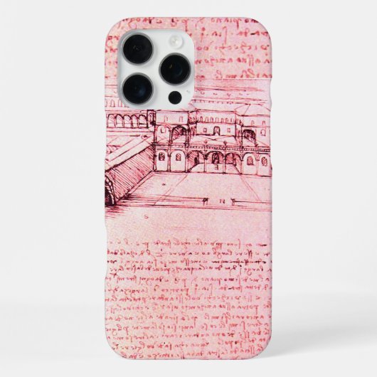 COQUE iPhone 16 PRO MAX ARCHITECTURE DE LA RENAISSANCE,ARCHITECTE,INGÉNIEU (Verso)