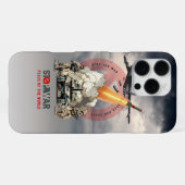 Coque iPhone 16 Pro Max Arrêtez la guerre (Verso Horizontal)