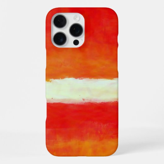Coque iPhone 16 Pro Max Art Abstrait Moderne - Style Rothko (Verso)