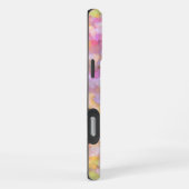 Coque iPhone 16 Pro Max Art Abstrait Pastel Jaune Clair (Côté droit)