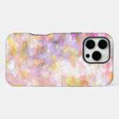 Coque iPhone 16 Pro Max Art Abstrait Pastel Jaune Clair (Verso Horizontal)