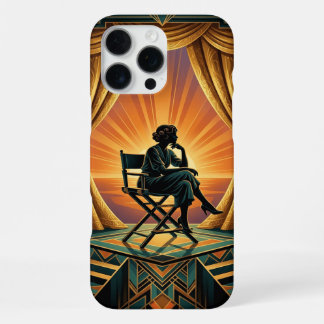 Coque iPhone 16 Pro Max Art Deco Gold iPhone 16 Pro Max Case | Vintage