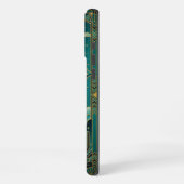 Coque iPhone 16 Pro Max Art Deco Teal & Gold iPhone 16 Pro Max Case  (Côté gauche)