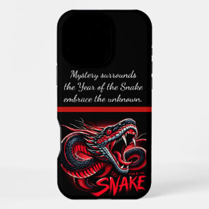 Coque iPhone 16 Pro Max Art du dragon pour le Nouvel An chinois 2025