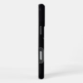 Coque iPhone 16 Pro Max Assistant en colère Noir (Côté droit)