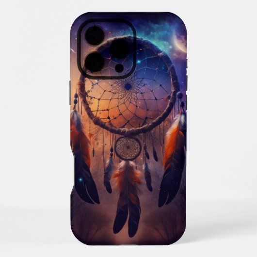 Coque iPhone 16 Pro Max Attrape-rêves en forêt forêt                      (Verso)