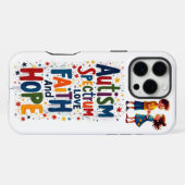 Coque iPhone 16 Pro Max Autisme (Verso Horizontal)