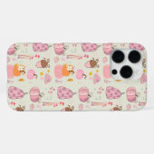 Coque iPhone 16 Pro Max Automne rose (Verso Horizontal)