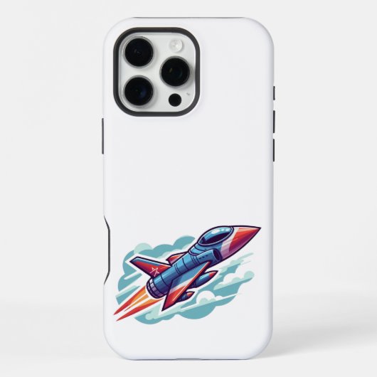 Coque iPhone 16 Pro Max avion/avion de chasse (Verso)
