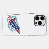 Coque iPhone 16 Pro Max avion/avion de chasse (Verso Horizontal)