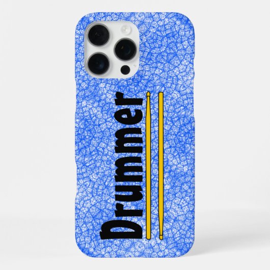 Coque iPhone 16 Pro Max Baguettes de batteur (Verso)