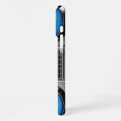 Coque iPhone 16 Pro Max Baladeur bleu (Côté gauche)