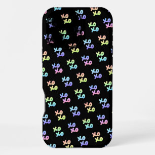 Coque iPhone 16 Pro Max Ballon en forme de cœur en verre couleur bubble gu