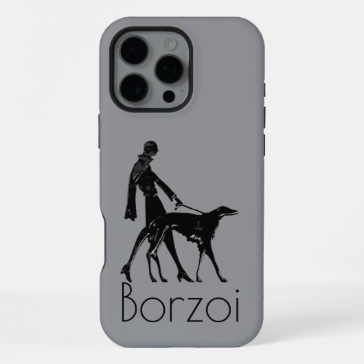 Coque iPhone 16 Pro Max Barzoï (Verso)