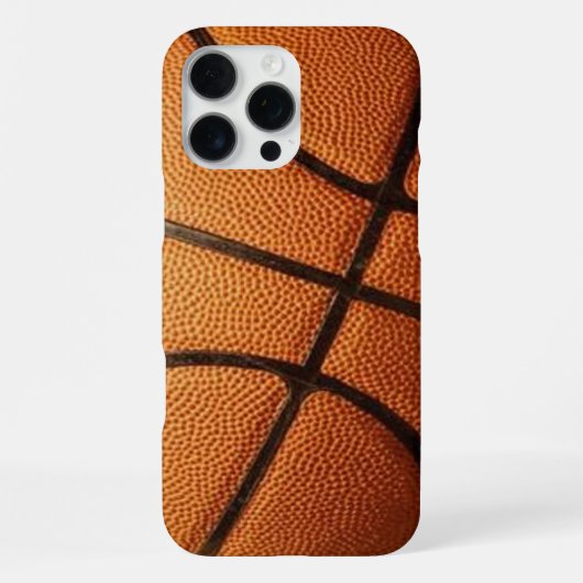 Coque iPhone 16 Pro Max Basket-ball (Verso)