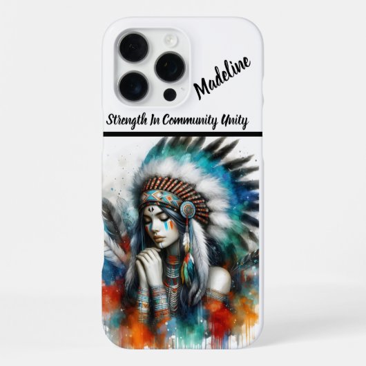Coque iPhone 16 Pro Max Beauté culturelle (Verso)
