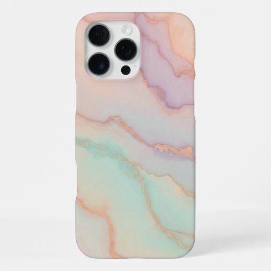 Coque iPhone 16 Pro Max Beauté du marbre (Verso)