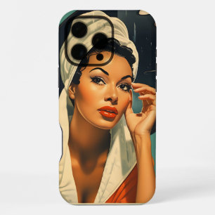 Coque iPhone 16 Pro Max Beauté fondue vintage