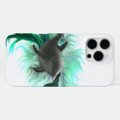 Coque iPhone 16 Pro Max Bébé dauphin (Verso Horizontal)