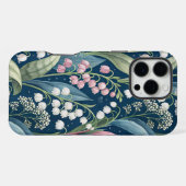 Coque iPhone 16 Pro Max Birth Flower Botanical Design (Verso Horizontal)