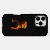 Coque iPhone 16 Pro Max Black 4 Luxe iPhone 16 Pro Max, Léopard Gecko (Verso Horizontal)