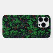 Coque iPhone 16 Pro Max Blackberry sur gris foncé (Verso Horizontal)