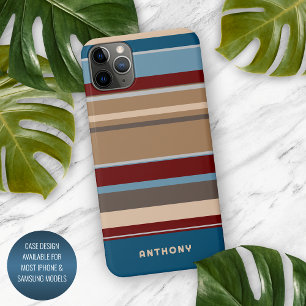 Coque iPhone 16 Pro Max Bleu sarcelle Rouge foncé Neutre Beige Marron Rayu