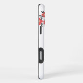 Coque iPhone 16 Pro Max Blossom Red Floral Pattern in the Blooming  (Côté droit)