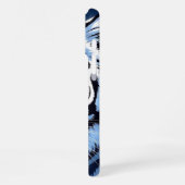 Coque iPhone 16 Pro Max Blue eyed White Tiger Ai Art (Côté gauche)