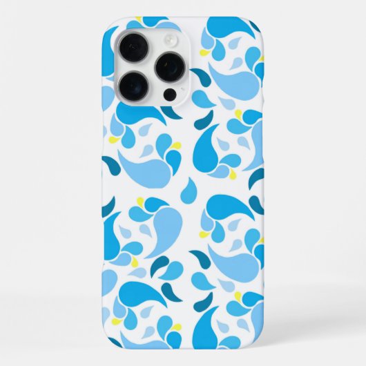 Coque iPhone 16 Pro Max Blues d'Été (Verso)