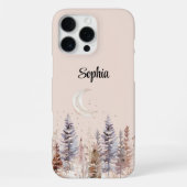 Coque iPhone 16 Pro Max Blush Moon Purple Trees (Verso)
