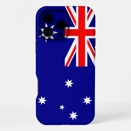 Coque iPhone 16 Pro Max Boîtier Apple iPhone 16 Pro Max, drapeau de l'Aust (Verso)