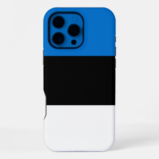 Coque iPhone 16 Pro Max Boîtier Apple iPhone 16 Pro Max, drapeau de l'Esto (Verso)