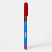 Coque iPhone 16 Pro Max Boîtier de téléphone mural en brique géométrique v (Côté droit)