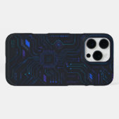 Coque iPhone 16 Pro Max Boîtier d'iPhone futuriste (Verso Horizontal)