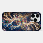 Coque iPhone 16 Pro Max Boîtier Galaxy Perle Céleste (Verso Horizontal)