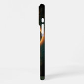 Coque iPhone 16 Pro Max Boîtier Gold Teal pour iPhone 16 Pro Max | Serpent (Côté gauche)