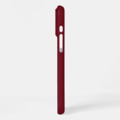 Coque iPhone 16 Pro Max Boîtier iPhone 16 Pro Max esthétique Rouge Cerise (Côté gauche)