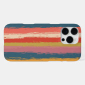 Coque iPhone 16 Pro Max Boîtier iPhone 16 Pro Max - Motif rayé (Verso Horizontal)