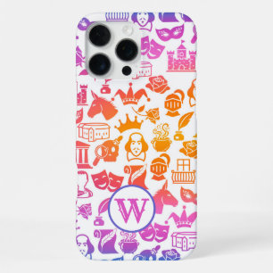 Coque iPhone 16 Pro Max Boîtier iPhone 16 Pro Max Shakespeare Coloré