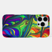 Coque iPhone 16 Pro Max Boîtier iPhone Illustration Abstraite Belle (Verso Horizontal)