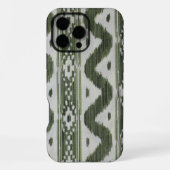 Coque iPhone 16 Pro Max Boîtier téléphonique Ikat (Verso)