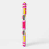 Coque iPhone 16 Pro Max Boîtier téléphonique Trippy rose et orange (Côté droit)