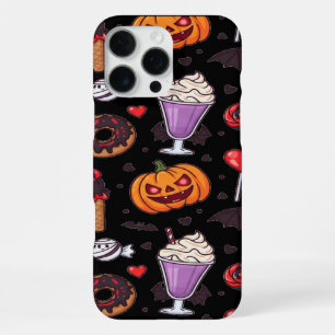 Coque iPhone 16 Pro Max Bonbons d'Halloween de Dracula