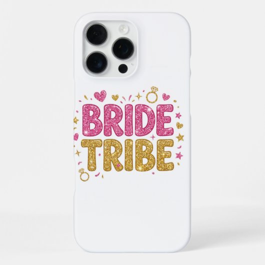 Coque iPhone 16 Pro Max Bride Tribe Glitter iPhone Case (Verso)