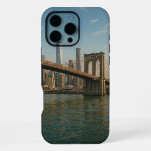 Coque iPhone 16 Pro Max Brooklyn Bridge et NYC Skyline