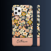 Coque iPhone 16 Pro Max Brouiller et fleurir